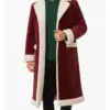 Christmas Tree Long Santa Velvet Coat For Sale