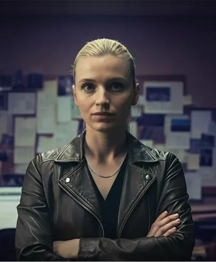 Clara Dessau The Asset S01 Brown Leather Jacket