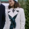 Daisy A Christmas Angel Match White Trench Coat