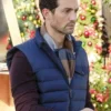 David Alpay The Christmas Ring Blue Vest