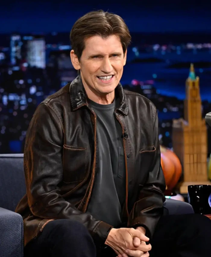 Denis Leary The Tonight Show Starring Jimmy Fallon S13 Leather Jacket For Sale