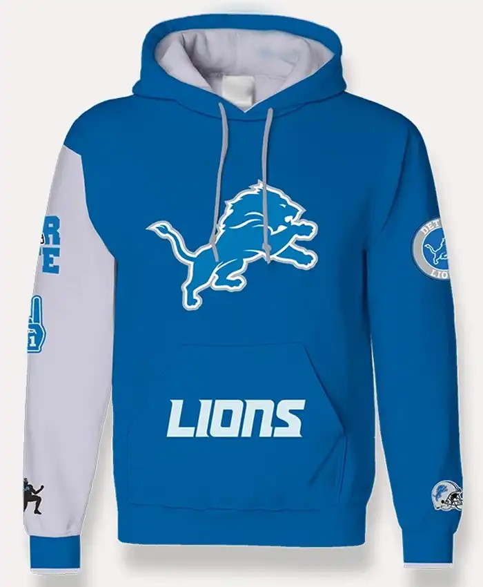 Detroit Lions Danezon Originals Signature Hoodie