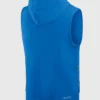 Detroit Lions Sideline Blue Sleeveless Hoodie For Sale