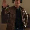 Dominic Fumusa Elsbeth S03 Brown Leather Jacket