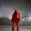 Donda Kanye West Red Puffer Jacket