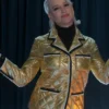Dorinda Medley The Traitors US S04 Gold Quilted Jacket