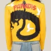 Dua Lipa Buenos Aires Dragon Leather Jacket