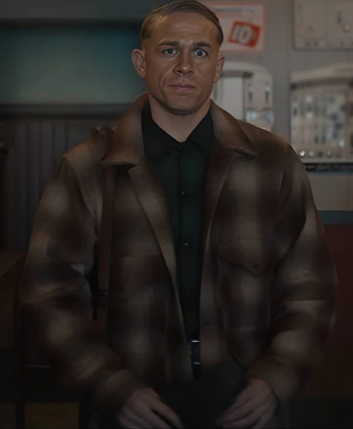 Ed Gein Monster S3 Brown Plaid Jacket