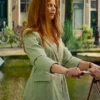 Elise Schaap Amsterdam Empire S01 Green Blazer