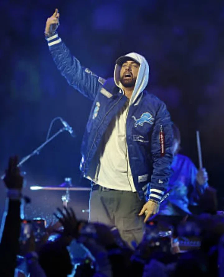 Eminem Detroit Lions Thanksgiving 2025 Halftime Show Jacket