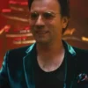Ewan McGregor Birds of Prey Velvet Blazer