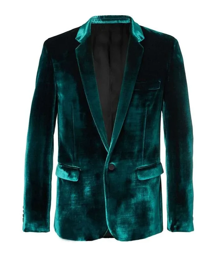 Ewan McGregor Birds of Prey Velvet Blazer For Sale