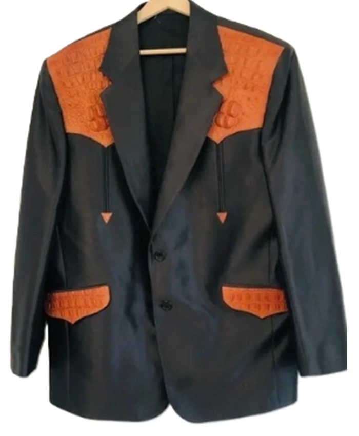 Fred Tulsa King S03 Black Orange Blazer