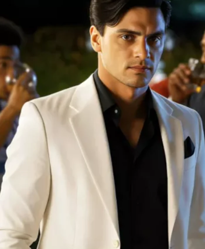 Gabriel Guevara Culpa Nuestra White Blazer