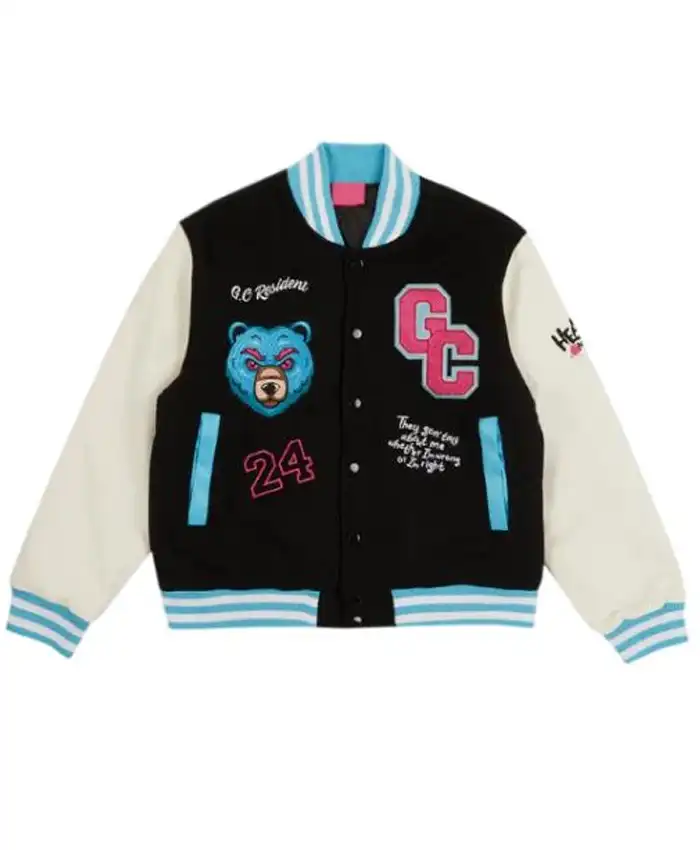 Gag City Black Varsity Jacket