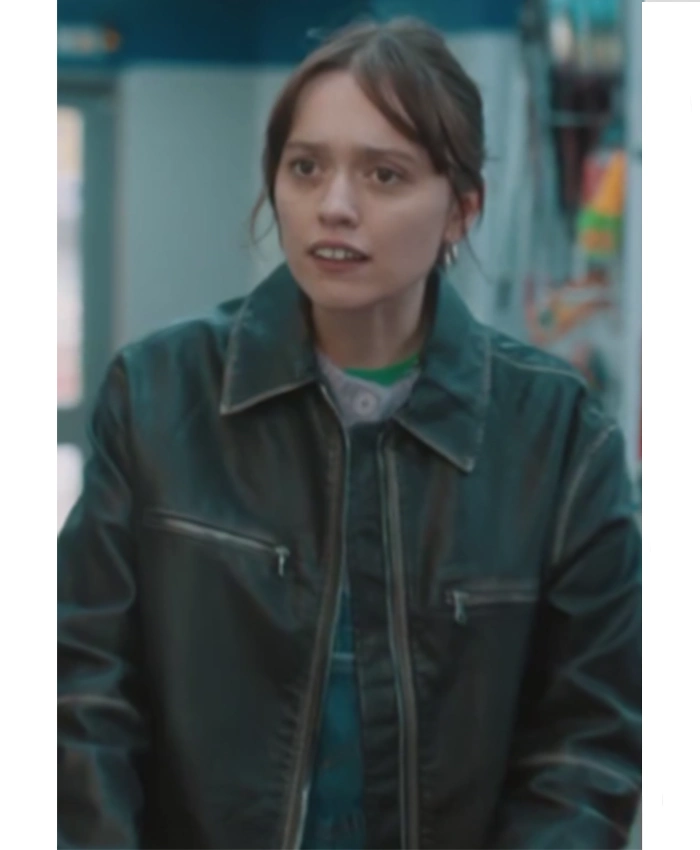 Gemma Daddy Issues S02 Oversized Leather Jacket