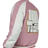 Get Momo Ayase Dandadan Pink Varsity Jacket