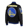 Golden State Warriors Mash Up Capsule Varsity Full-Zip Jacket For Sale