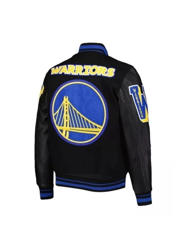 Golden State Warriors Mash Up Capsule Varsity Full-Zip Jacket For Sale