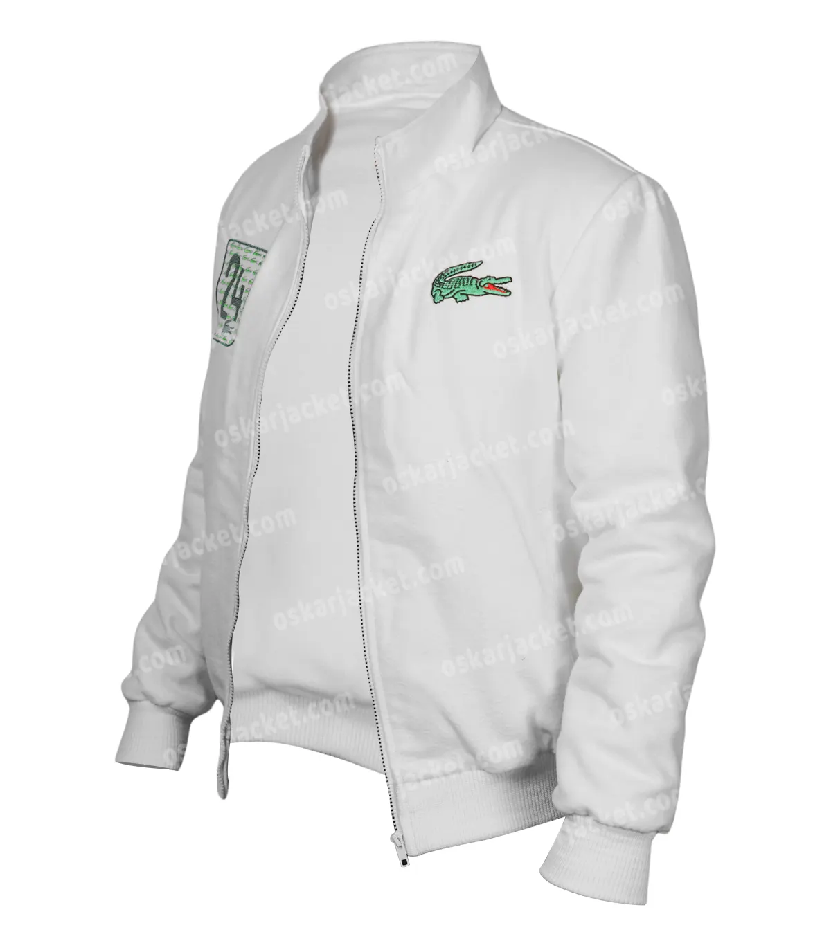 Grand Slam Novak Djokovic 24th White Jacket For Men And Women