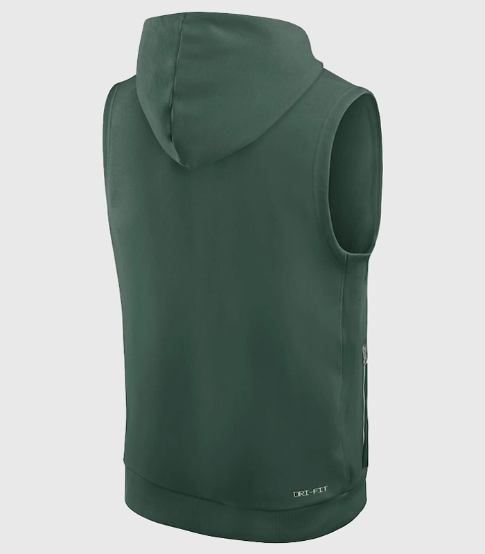 Green Bay Packers Sleeveless Hoodie For Sale