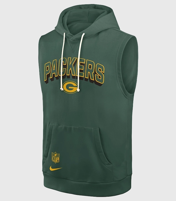 Green Bay Packers Sleeveless Hoodie