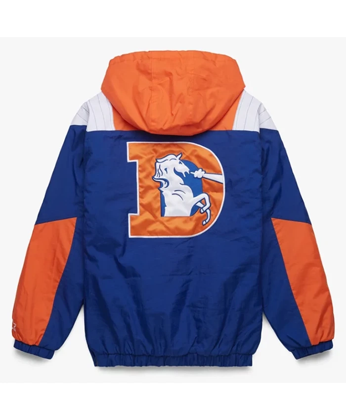 HOMAGE X Starter Broncos Pullover Hooded Jacket For Sale