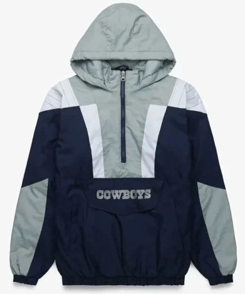 HOMAGE X Starter Cowboys Half-Zip Pullover Jacket