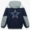 HOMAGE X Starter Cowboys Half-Zip Pullover Jacket For Sale