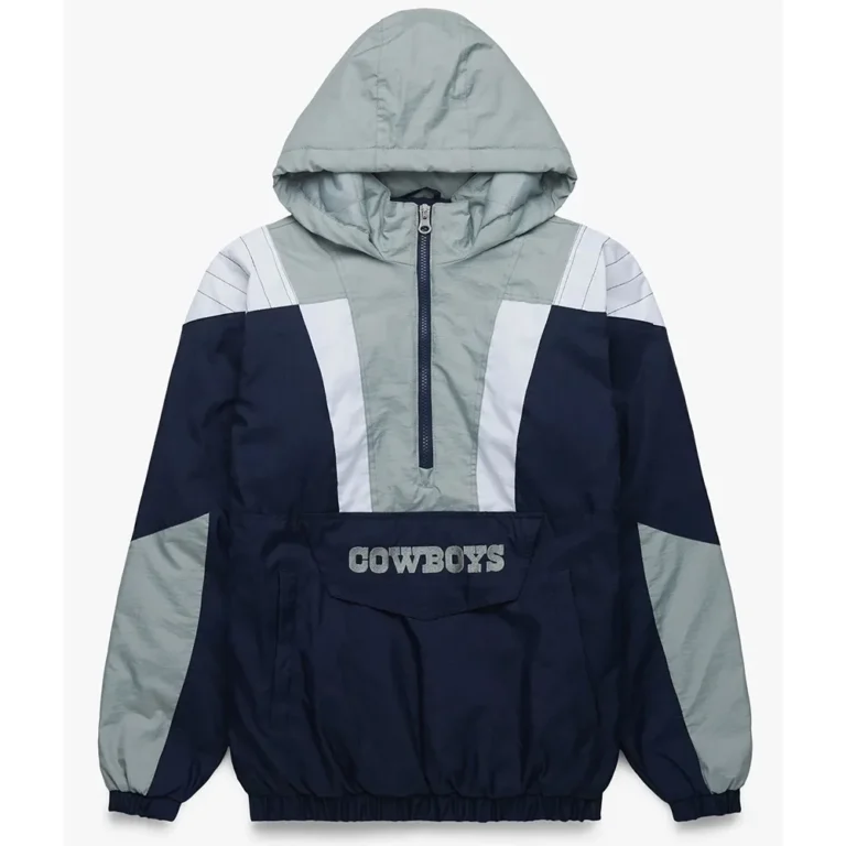 HOMAGE X Starter Cowboys Half-Zip Pullover Jacket