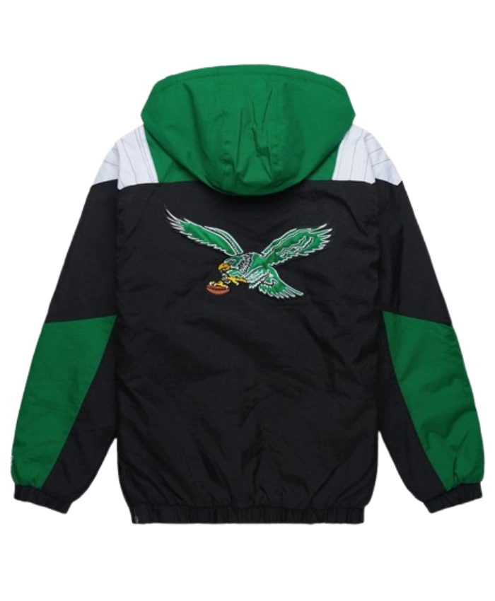 HOMAGE X Starter Eagles Half Zip Pullover Jacket For Sale