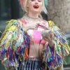 Harley Quinn Birds Of Prey PVC Material Jacket For Sale
