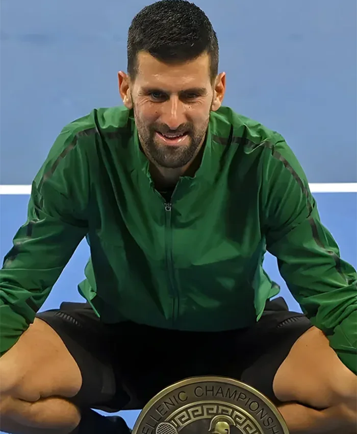 Hellenic Championship Novak Djokovic Track Jacket For Sale