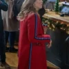 Holland Roden A Bills Love Story Red Stripe Coat