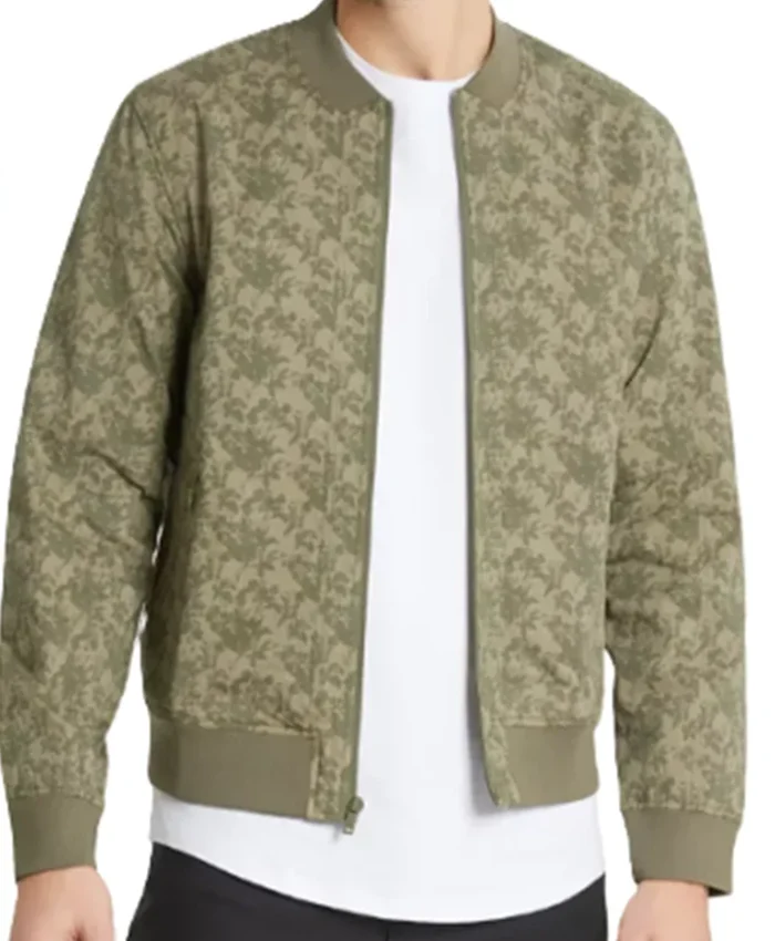 Howard Loot S03 Camo Bomber Jacket Front