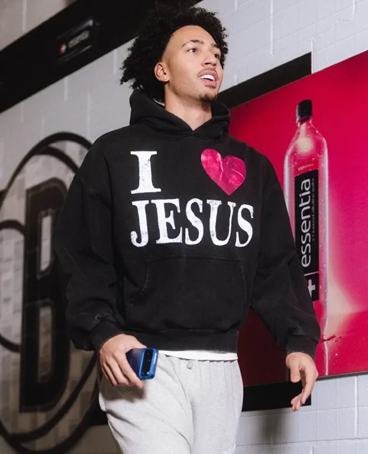 I Love Jesus Jalen Wilson Hoodie