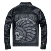 Indian Skull Leather Jacket
