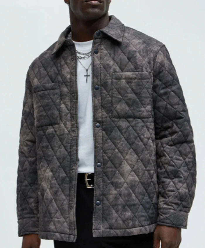 Izaiah Hawthorne Beyond the Gates Quilted Jacket For Sale