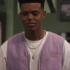 Jabari Banks TV-Series Bel-Air Season 03 Will Smith Purple Vest