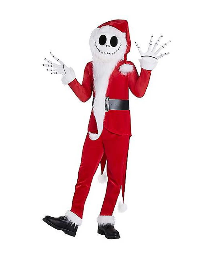 Jack Skellington The Nightmare Before Christmas Santa Costum