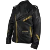 Jack White Detroit Lions Thanksgiving Halftime Leather Jacket