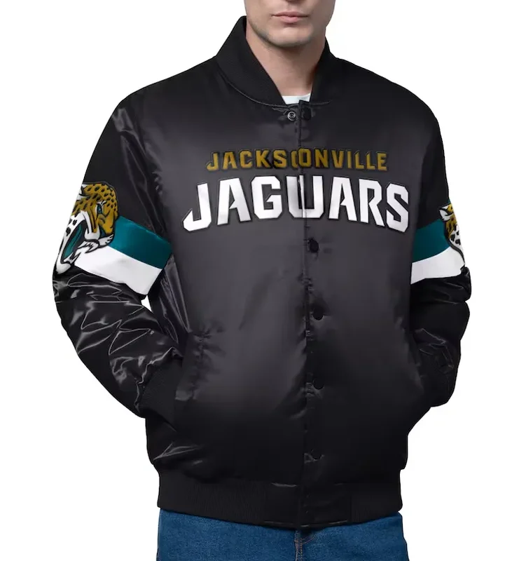 Jacksonville Jaguars Triple Option Varsity Jacket