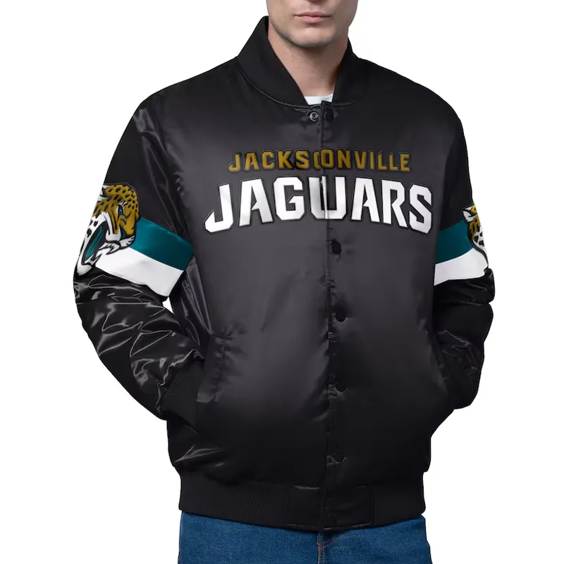 Jacksonville Jaguars Triple Option Varsity Jacket