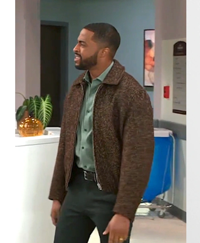 Jacob Hawthorne Beyond the Gates Brown Textured Jacket