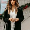 Jana Kramer The Christmas Ring Black Coat