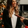 Jana Kramer The Christmas Ring Black Coat For Sale