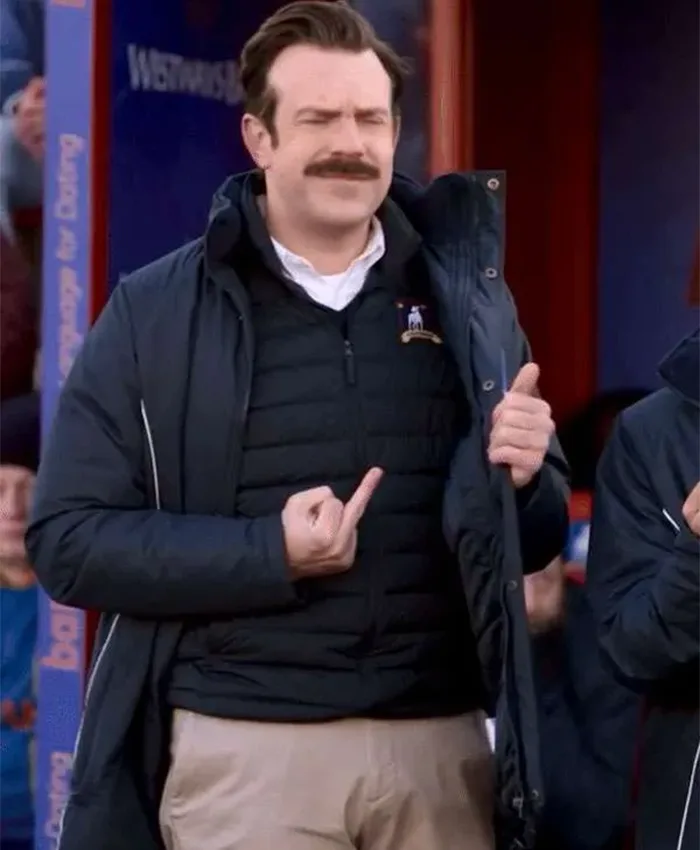 Jason Sudeikis Ted Lasso Black Jacket