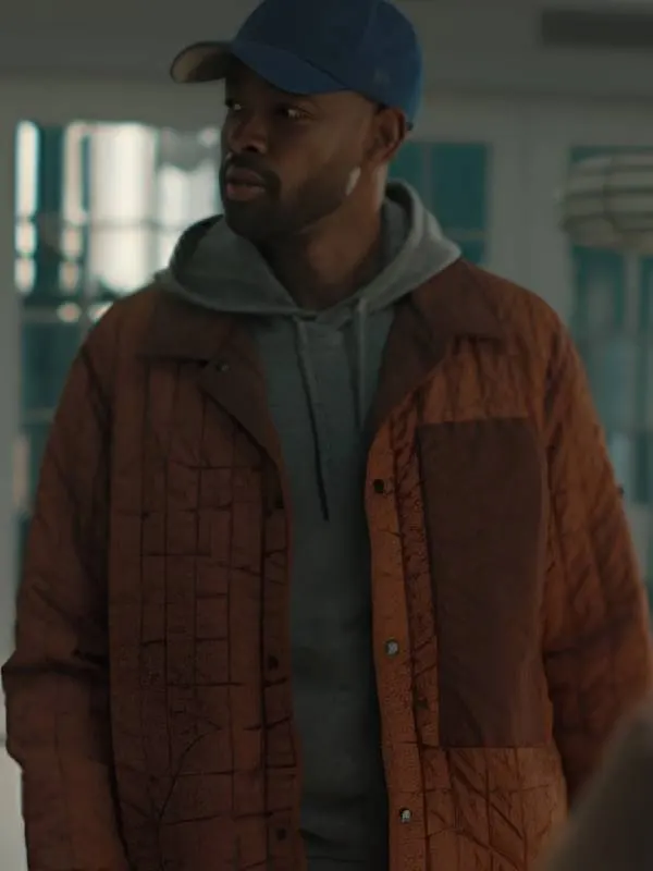 Jay Ellis All Her Fault 2025 Quilted Jacket