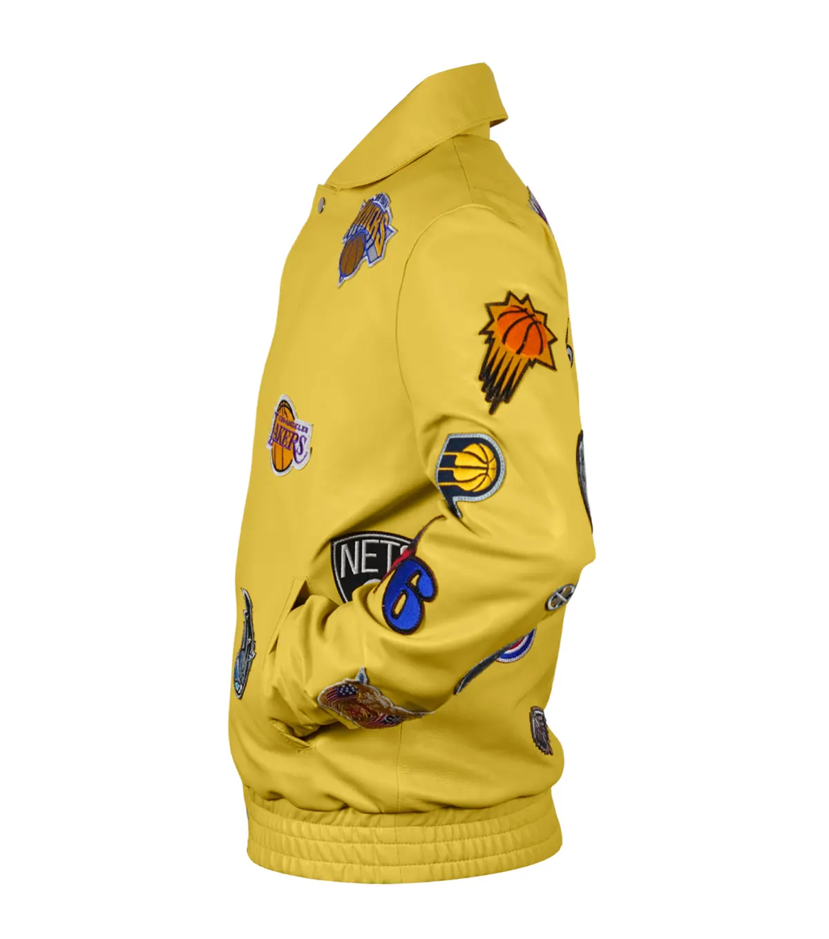 Jeff Hamilton NBA Teams Collage Jacket