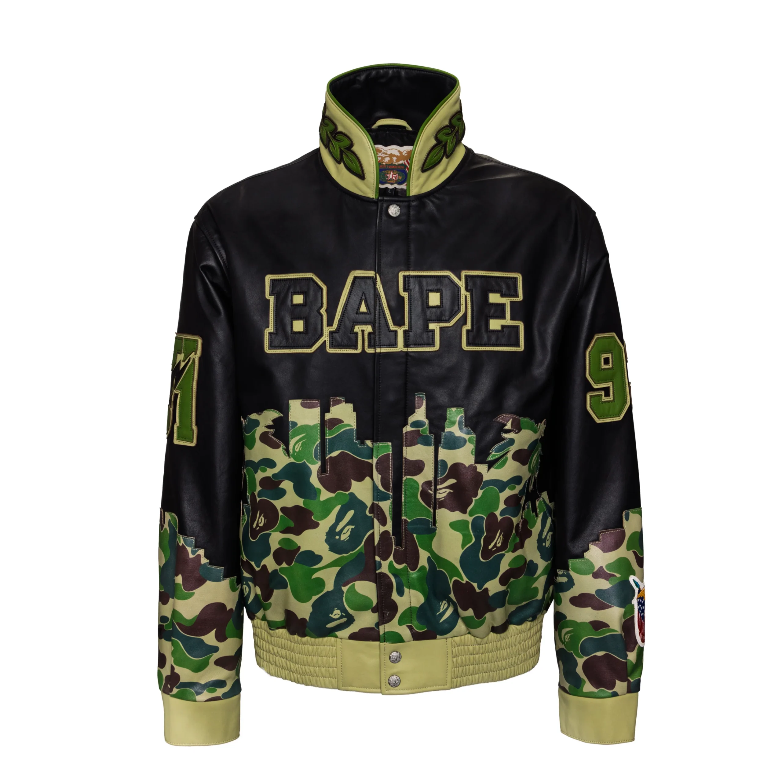 Jeff Hamilton x BAPE Leather Jacket